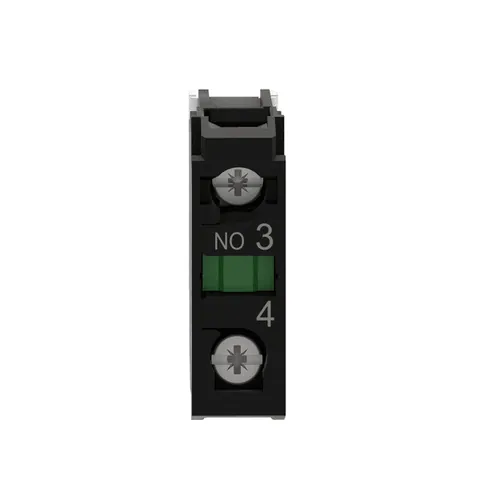 Schneider Electric ZBE101 Harmony, 22mm Push Button, add on contact block, 1 NO, screw clamp terminal — Schalter & modulare Geräte