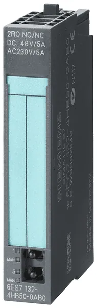 Siemens 6ES7132-4HB13-0AB0 SIMATIC DP, ET200S. El-Mod.. 2RO.DC48V/AC230V.5A.5PC