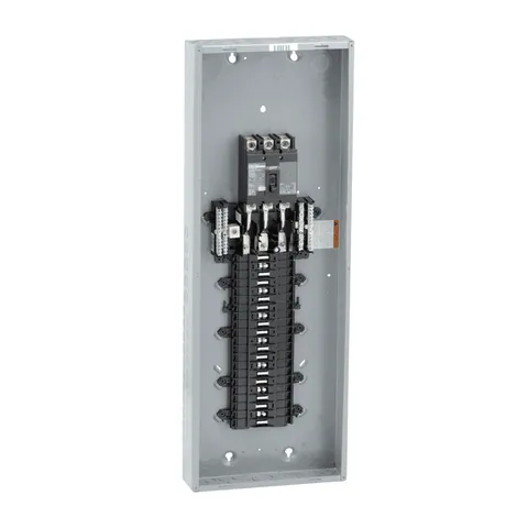 Schneider Electric QO342MQ225 Load center, QO, 3 phase, 42 spaces, 42 circuits, 225A convertible main breaker, NEMA1, QDL, UL — Accessori generali