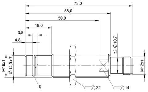 Balluff BHS001T Pressure-rated inductive sensors — Proximity & Inductive Sensors