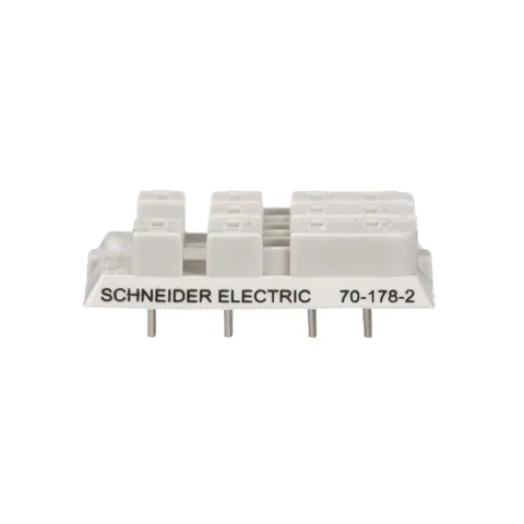 Schneider Electric 70-178-2 Socket, SE Relays general purpose relay accessory, 3PDT, 15A, 300 V, 11 pins, pins for printed circuit board, 788 S — Akcesoria ogólne