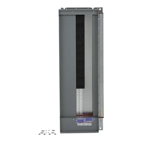 Schneider Electric HCP54868SU Interior, I-Line Panelboard, HCP-SU, 800A, univ lugs/breaker, 1 row, 54in CB sp, for 26in W x 86in H x 9.5in D, Cu bus — General Accessories