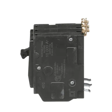Schneider Electric QOB350 Mini circuit breaker, QO, 50A, 3 pole, 120/240VAC, 10kA, bolt on mount — General Accessories