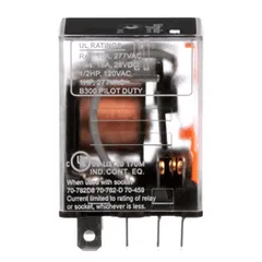 Schneider Electric 782XBXC-24A Power relay, SE Relays, 15A, DPDT, 24 VAC, clear cover — Akcesoria ogólne