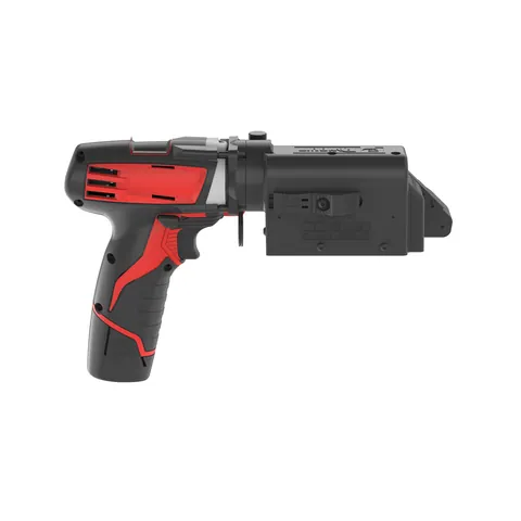 Panduit PBTMT/E Pan-Steel® PBTMT/E Banding Tool, PBTMT/E, Black, Battery operated, PK1 — Hand & Power Tools