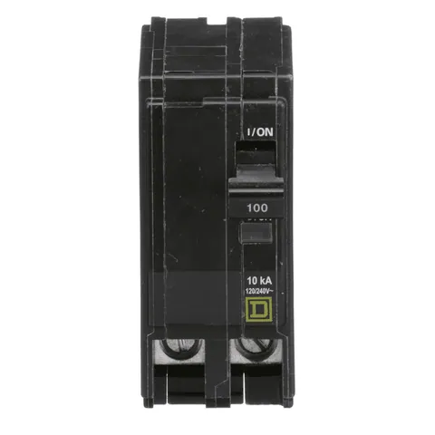 Schneider Electric QO2100 Mini circuit breaker, QO, 100A, 2 pole, 120/240VAC, 10kA, plug in mount — Accessori generali