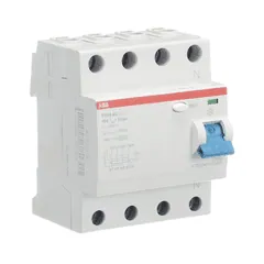 ABB 2CSF204001R1400 F204 AC-40/0.03 Residual Current Circuit Breaker 4P AC type 30 mA — Power Supply