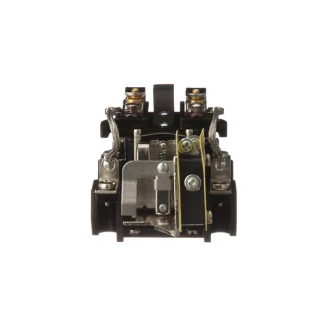 Schneider Electric 199ABMX-7 Power relay, SE Relays, DPDT, 40A, 12 VAC, magnetic blowout, auxiliary switch, open type — Accessori generali