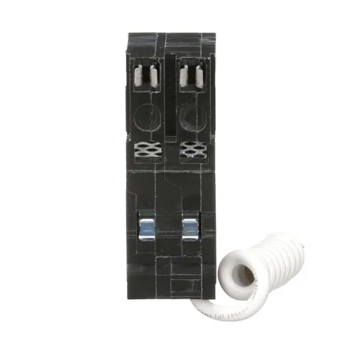 Schneider Electric QO240GFI Mini circuit breaker, QO, 40A, 2 pole, 120/240VAC, 10kA, 6mA grd fault A, pigtail, plug in mount — Akcesoria ogólne