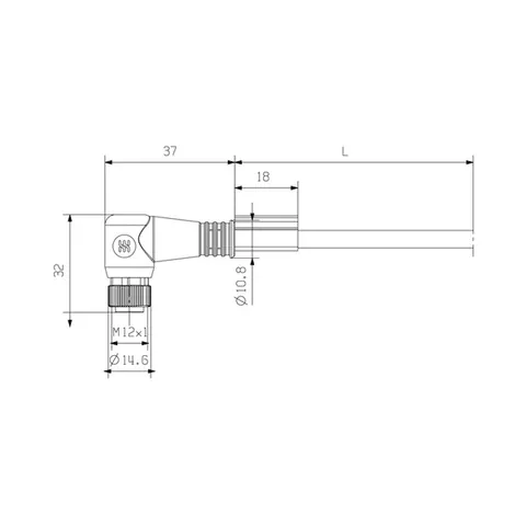 Weidmuller 1937970150 SAIL-M8WM12W-3-1.5U — Industriekabel & Leitungen