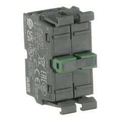 ABB 1SFA611610R1002 Double Contact Block — PLCs