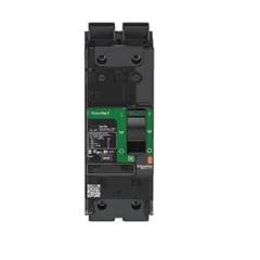Schneider Electric BDL26045LU Circuit breaker, PowerPacT B, 45A, 2 pole, 600Y/347VAC, 14kA, lugs, thermal magnetic, 80%, control wire ON end — PLCs