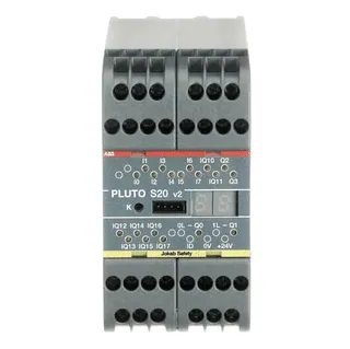 ABB 2TLA020070R4700 PLUTO S20 V2, SAFETY-PLC — PLCs