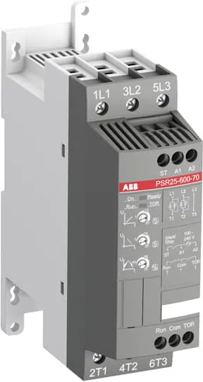 ABB 1SFA896108R7000 PSR25-600-70 Softstarter - 25 A - 208 ... 600 V AC — PLCs