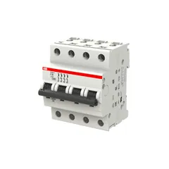 ABB 2CDS284001R0504 S204P-C50 Miniature Circuit Breaker - 4P - C - 50 A — Control e HMI