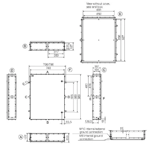 Weidmuller 1200990000 Terminal Box - Quarter Lock KTB QL 987420 S4E0 — Accessori generali