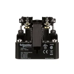 Schneider Electric 199ABX-9 Power relay, SE Relays, DPST, 40A, 120 VAC, magnetic blowout, open type — Accessori generali
