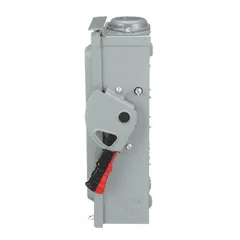 Schneider Electric H361NRB Safety switch, heavy duty, fusible, 30A, 4 wire, 3 poles, 1 neutral, 20hp, 600VAC/DC, Type 3R, bolt on hub provision — Akcesoria ogólne