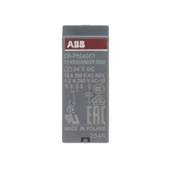 ABB 1SVR405600R1000 PLUGGABLE INTERFACE RELAY CR-P024DC1 — Control e HMI