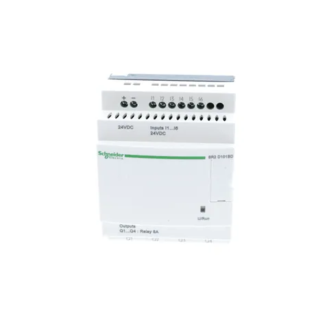 Schneider Electric SR2D101BD compact smart relay, Zelio Logic SR2 SR3, 10 IO, 24V DC, no clock, no display