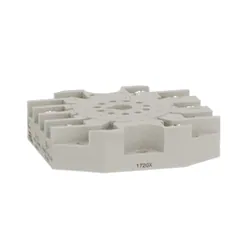 Schneider Electric 70-170-1 Socket, SE Relays general purpose relay accessory, 3PDT, 15A, 300 V, 11 pins, screw clamp terminal, 750R/750H series — Akcesoria ogólne