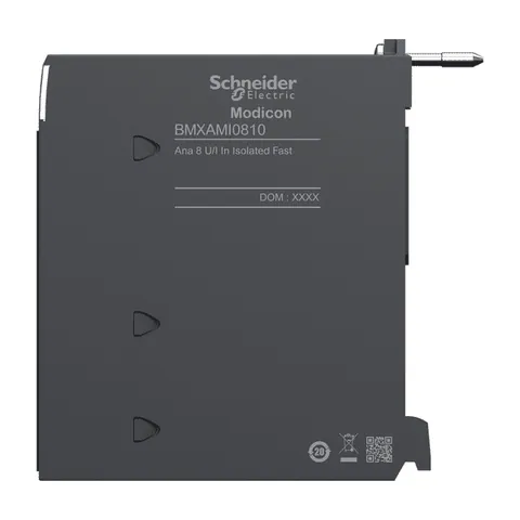 Schneider Electric BMXAMI0810 analog isolated high level input module, Modicon X80, 8 inputs, 0 to 20mA, 4 to 20mA, 10V positive or negative — PLC Modules & Extensions