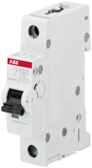 ABB 2CDS271001R0577 S201M-K50 Miniature Circuit Breaker - 1P - K - 50 A