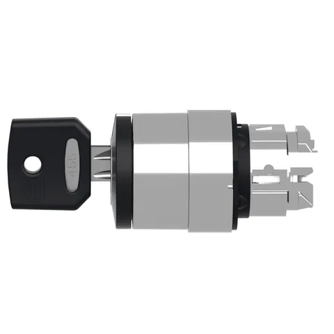 Schneider Electric ZB4BG0 Head for key selector switch, 22mm, key 455, 3 positions, stay put — Steuerung & HMI