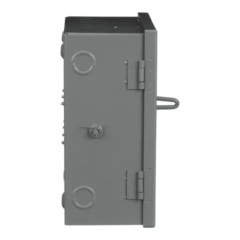 Schneider Electric 92351 Safety switch, double throw, non fusible, 30A, 240V, 3 pole, NEMA 1, fuse class T4 — General Accessories