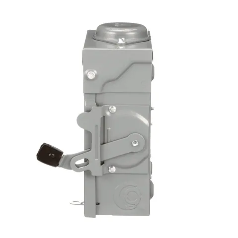 Schneider Electric D221NRB Safety switch, general duty, fusible, 30A, 2 pole, 7.5hp, 240VAC, NEMA 3R, bolt on provision, neutral factory installed — General Accessories