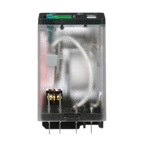 Schneider Electric 788XBXRM4L-24D General purpose relay, SE Relays, 788R, DPDT, 10A, 24 VDC, Quick terminal, clear cover with LED, lock push button — Akcesoria ogólne