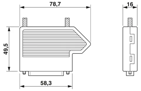 Phoenix Contact SUBCON 25/F-SH SUBCON 25/F-SH - D-SUB bus connector — General Accessories