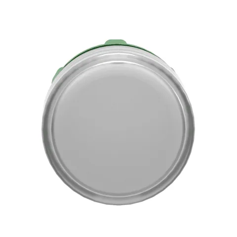 Schneider Electric ZB5AV013 Head for pilot light, Harmony XB5, plastic, white, 22mm, universal LED, plain lens — Interruptores y aparamenta modular