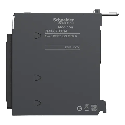 Schneider Electric BMXART0814 analog isolated low level input module, Modicon X80, 8 inputs, 40mV positive or negative — PLC Modules & Extensions