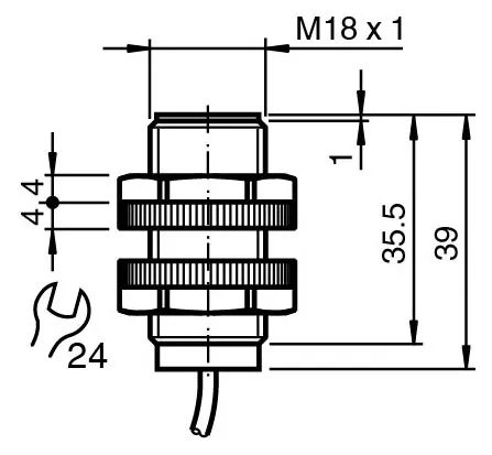 Pepperl+Fuchs NJ5-18GK-N Inductive sensor — General Accessories