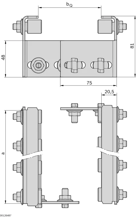 3842553814 Bosch Rexroth, Pulleys & Rollers