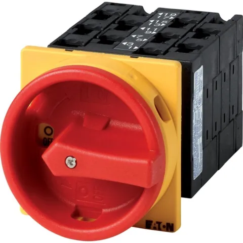 Eaton 003170 Main switch T3, 32 A, 9-pole with emergency stop function — Control & HMI