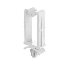 Panduit VWS3750-M Wire Saddle, Natural, PA 6.6, Push Barb, 1.15x0.57" — Industrial Cables & Wires