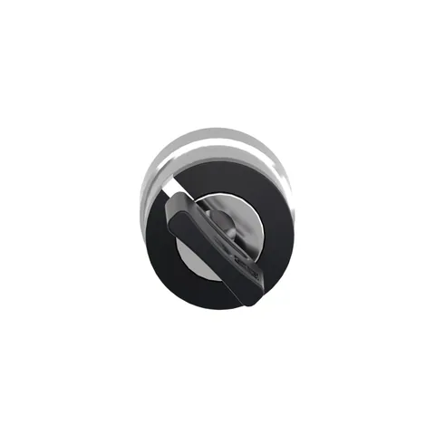 Schneider Electric ZB4BG02 Head for key selector switch, Harmony XB4, metal, black, 22mm, key 455, 2 positions, stay put — Schalter & modulare Geräte