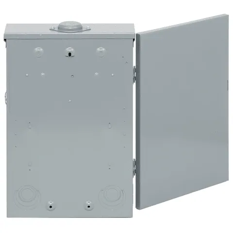 Schneider Electric QO120M100PRB Load center, QO, 1 phase, 20 spaces, 24 circuits, 100A convertible main breaker, PoN, NEMA3R, UL — General Accessories