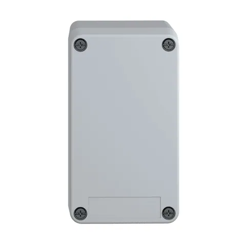 Schneider Electric XAPA1100 Empty control station without hinges, Harmony XAP, XB2 SL, plastic, grey, undrilled, 85x146x87mm — Allgemeines Zubehör