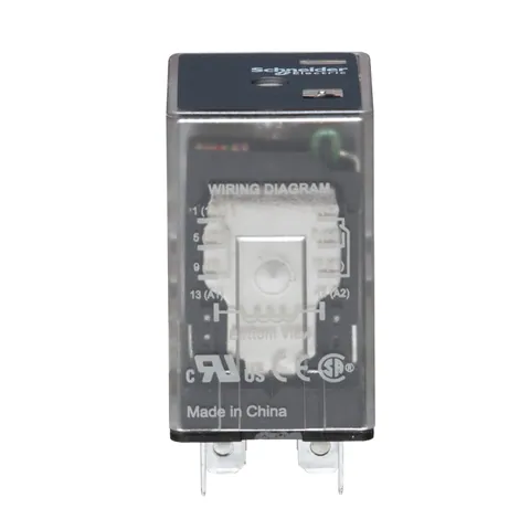 Schneider Electric 782XBXCL-110D Power relay, SE Relays, 15A, DPDT, 110 VDC, clear cover with LED indicator — Akcesoria ogólne