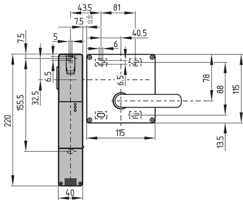 Schmersal 103013502 AZ/AZM201-B30-RTAG1 Safety Switch — Controllo e HMI