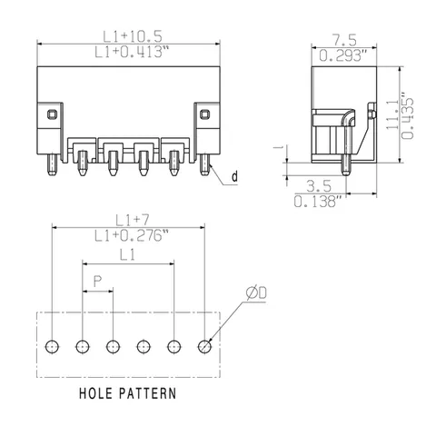 Weidmuller 1842760000 PCB Plug-in Connector 3.50/24/180LF 3.2SN BK BX — Accessori generali