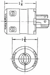 Hubbell HBL4773VY Valise Plug — General Accessories