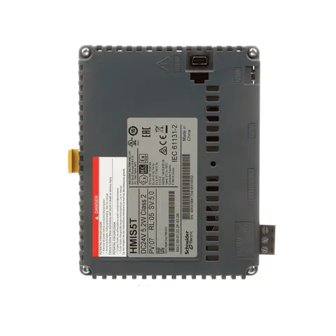 Schneider Electric HMIS5T rear panel, Harmony STO & STU, module, dark grey, width 118mm, depth 40.1mm — General Accessories