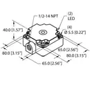 NI75U-CP80-FDZ30X2/S10 Turck, Proximity & Inductive Sensors