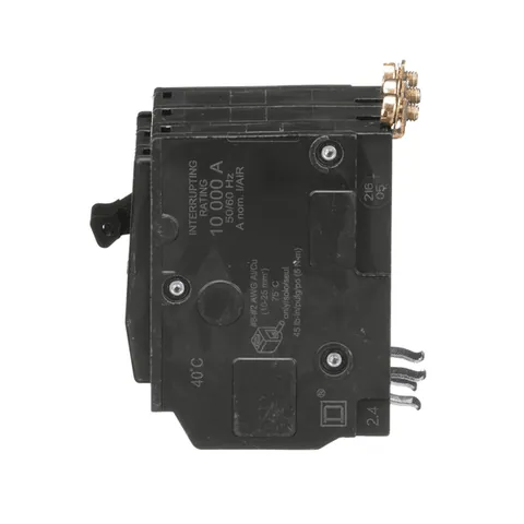 Schneider Electric QOB335 Mini circuit breaker, QO, 35A, 3 pole, 120/240VAC, 10kA, bolt on mount — General Accessories