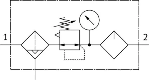 Festo FRC-1/4-D-MIDI-A Service unit