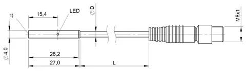 Balluff BES00JK Inductive proximity switches and proximity sensors — Proximity & Inductive Sensors